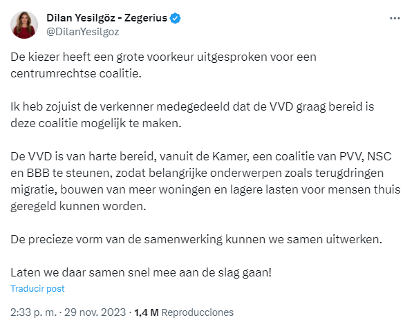 Holanda, nuevamente ante la encrucijada de formar un gobierno de coalición